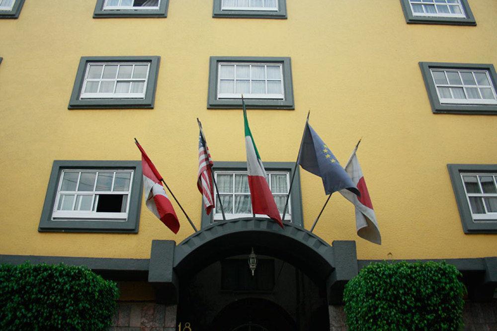 Hotel Mina Mexico-stad Buitenkant foto