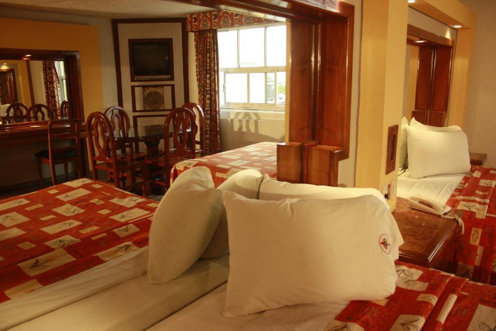 Hotel Mina Mexico-stad Kamer foto